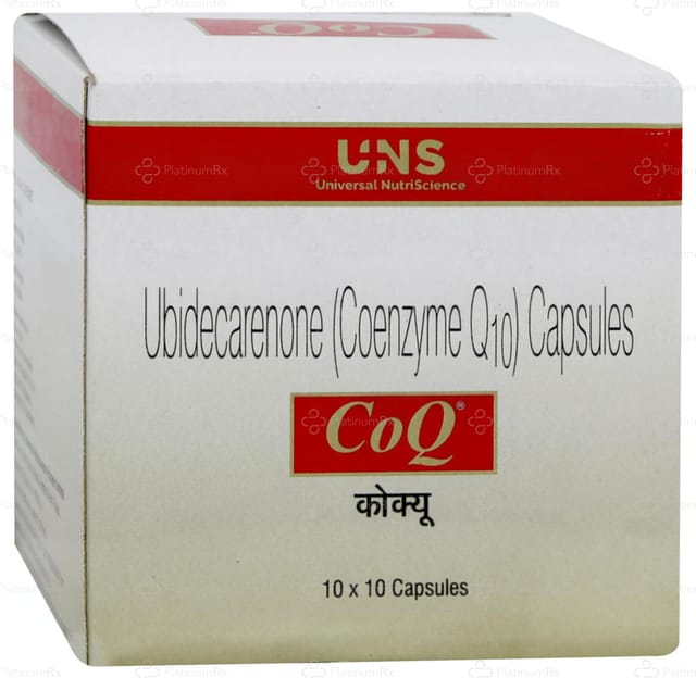 CoQ 30mg Capsule 10s