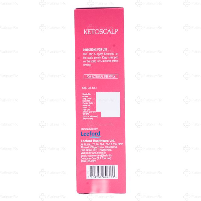 Ketoscalp Shampoo 100ml