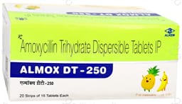 Almox 250mg Tablet DT 15s