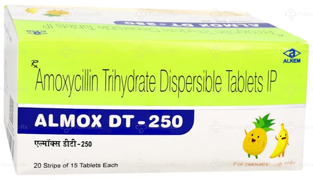 Almox 250mg Tablet DT 15s