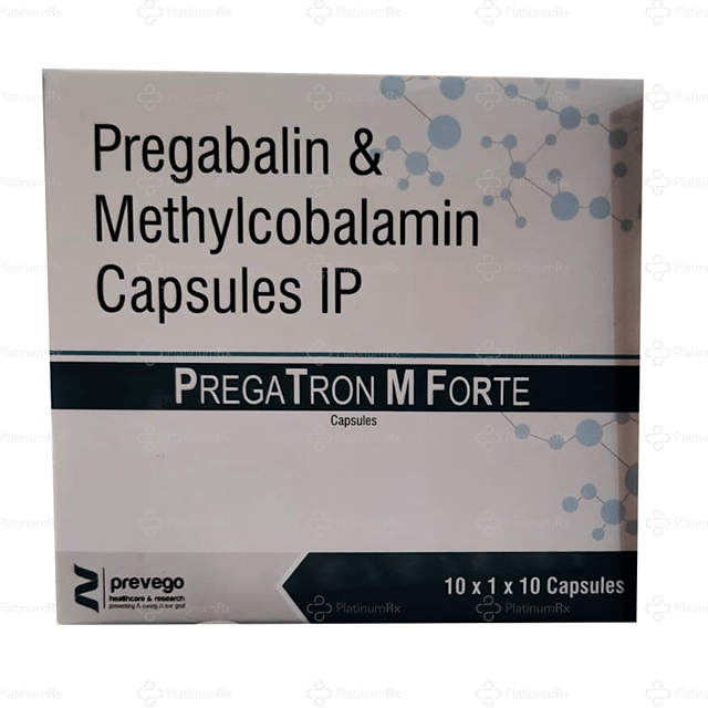 Pregatron M Forte 1500mcg/150mg Capsule 10s