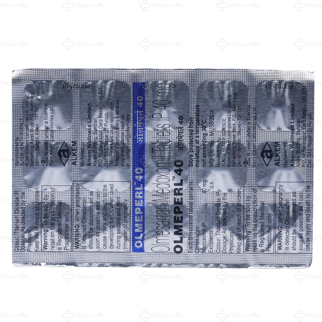 Olmeperl 40mg Tablet 15s