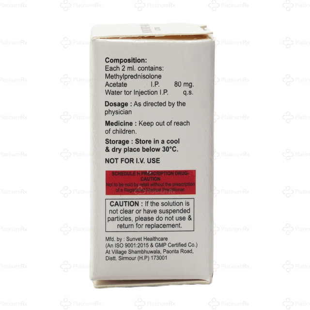Medricort 80mg Injection