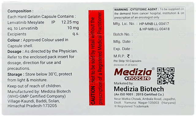 Lanvinit 10mg Capsule 10s