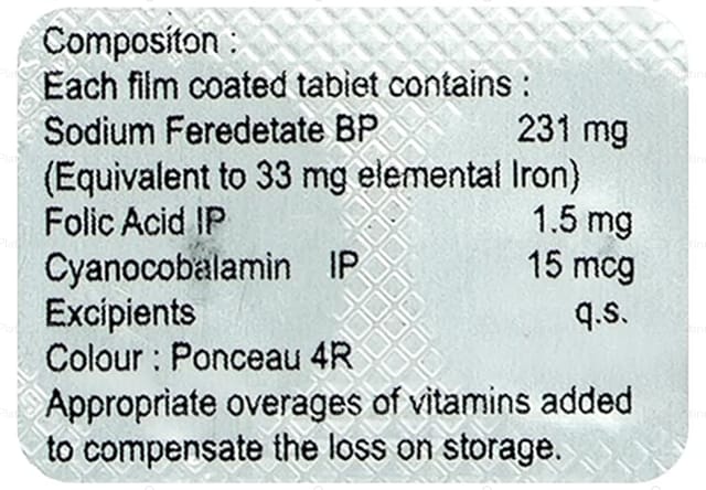 Prosfer Plus Tablet 10s