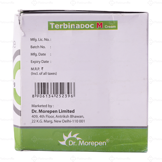 Terbinadoc M Cream 10gm