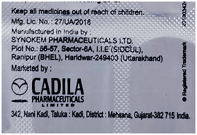NuRosmi CV 75/10mg Capsule 10s