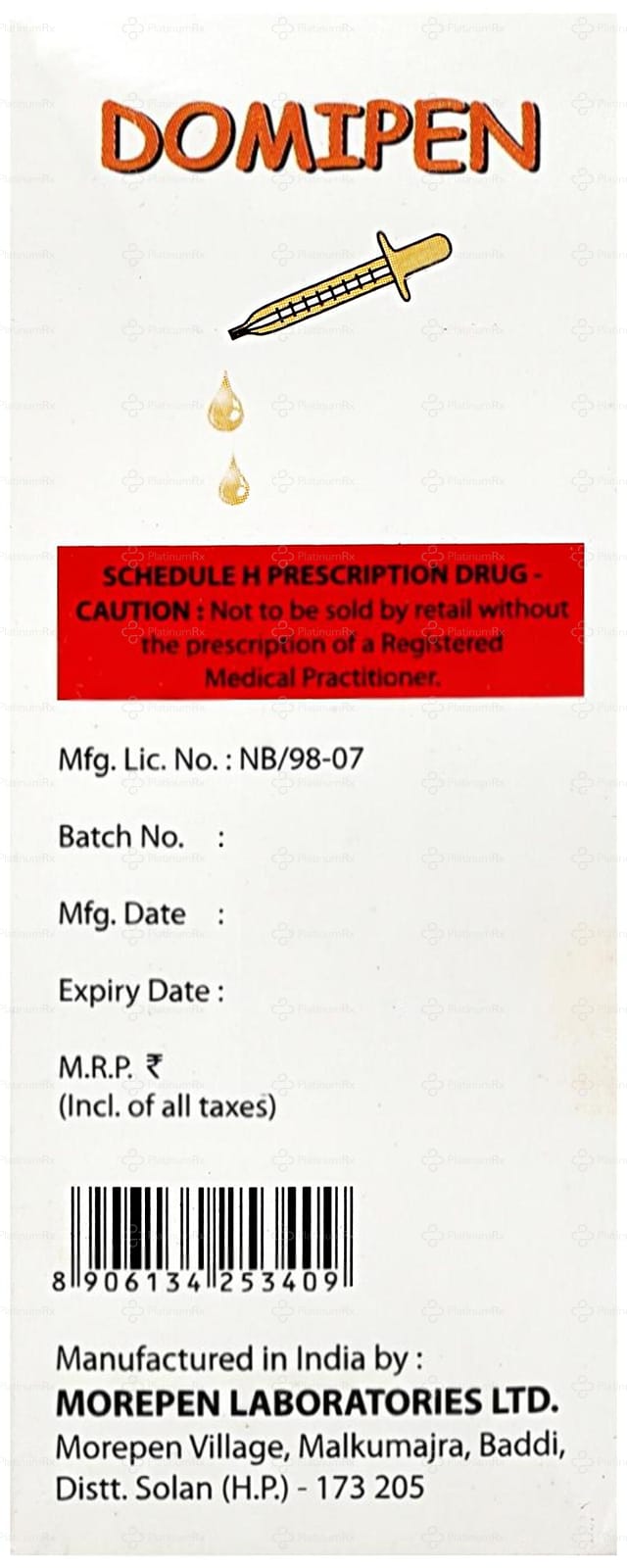 Domipen 1mg Suspension 30ml
