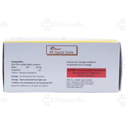 BT Quick Forte 10mg Tablet 10s