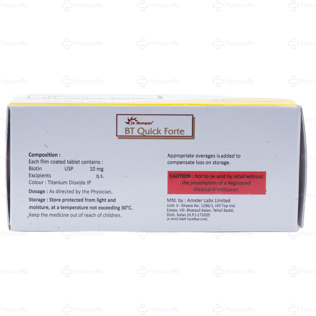 BT Quick Forte 10mg Tablet 10s