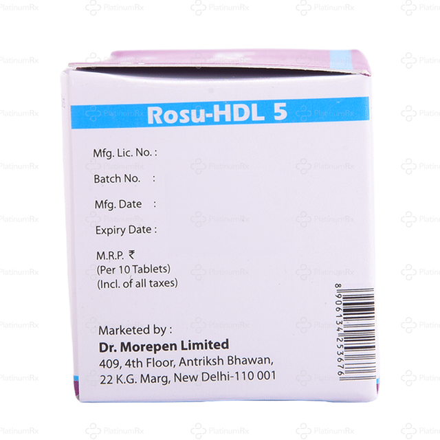 Rosu HDL 5mg Tablet 10s
