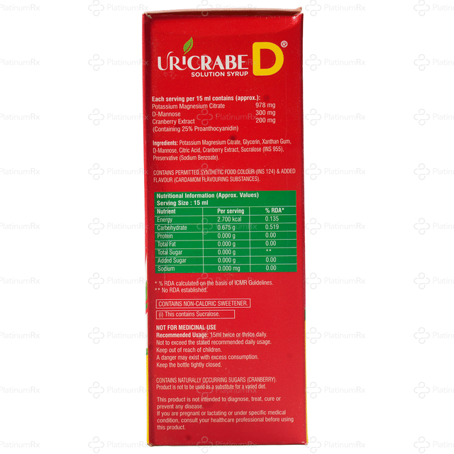 Uricrabe D Solution 200ml