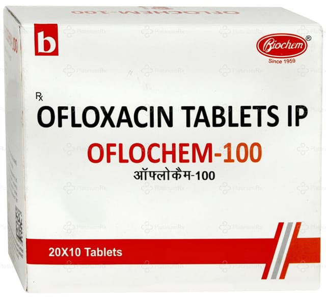 Oflochem 100mg Tablet 10s