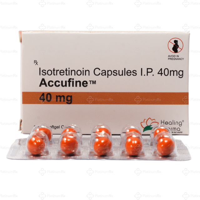 Accufine 40mg Capsule 10s