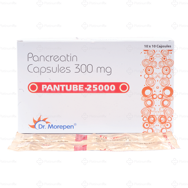 Pantube 25000 Capsule 10s