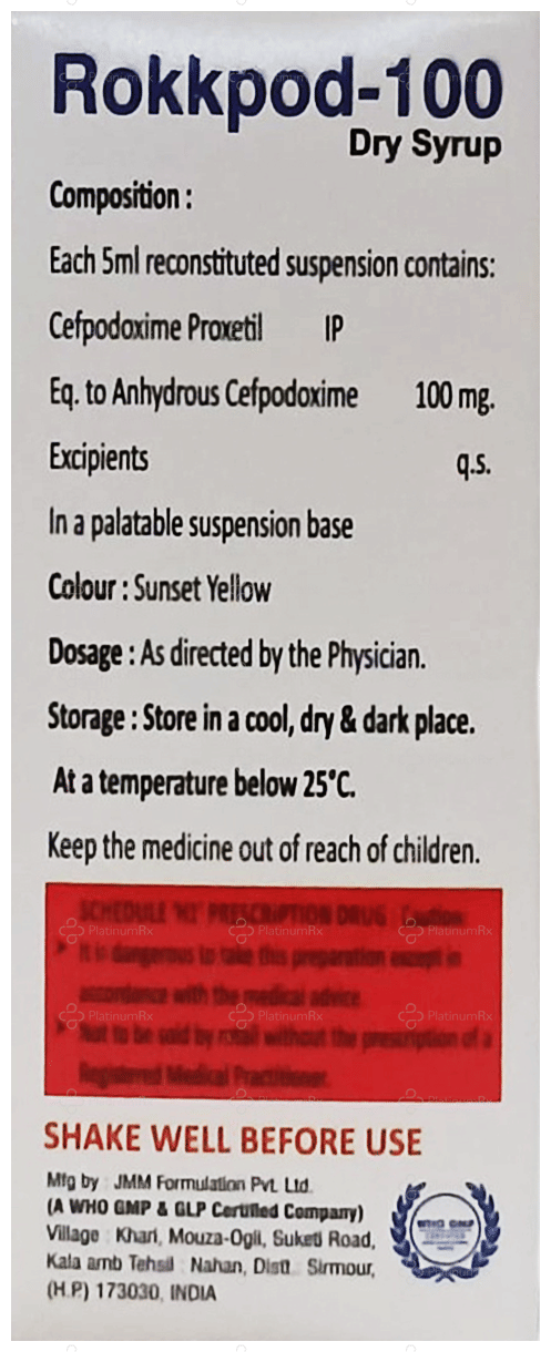 Rokkpod 100mg Oral Suspension 30ml