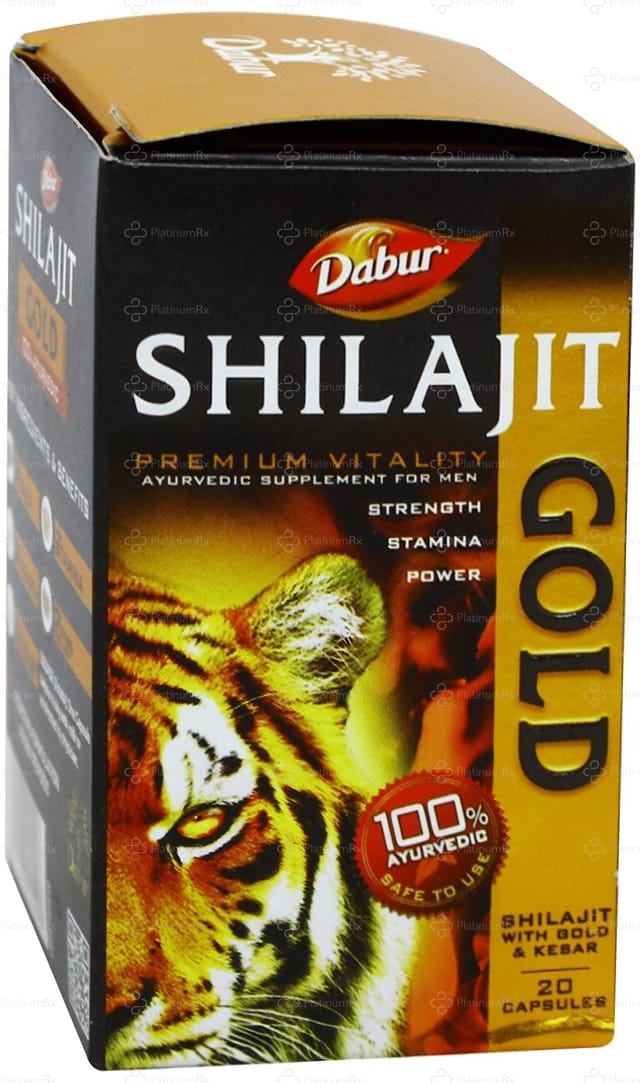 Dabur Shilajit Gold Capsule for Men 20s
