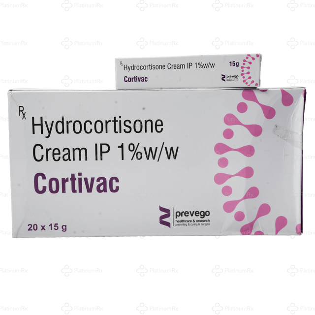 Cortivac 1% Cream 15gm