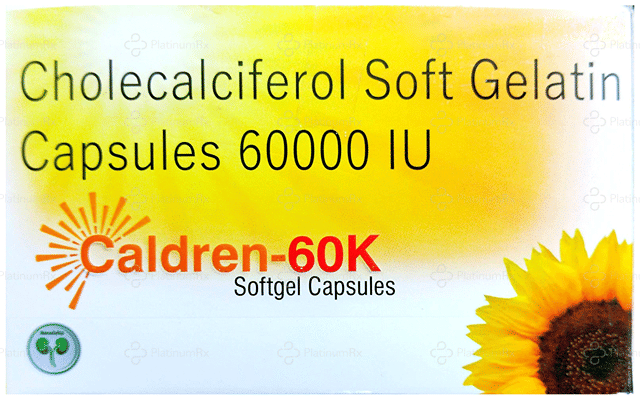 Caldren 60000IU Softgel capsule 4s