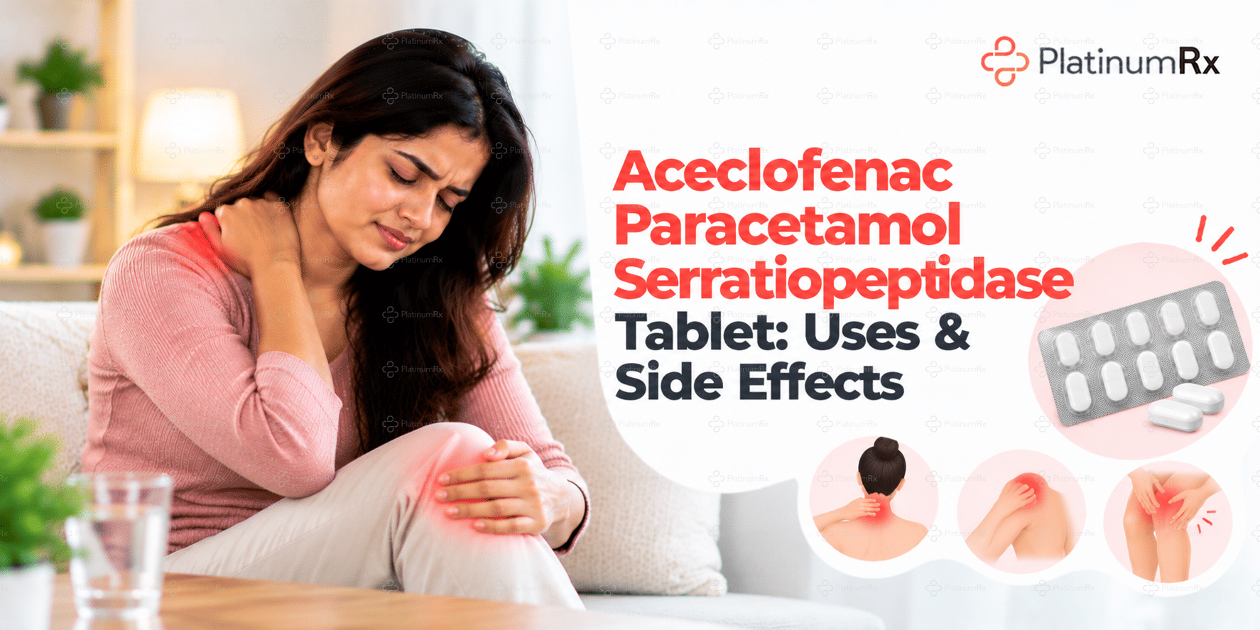 Aceclofenac Paracetamol Serratiopeptidase Tablet: Uses & Side Effects