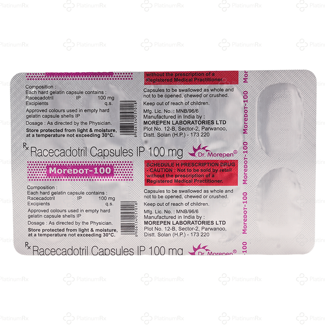 Moredot 100mg Capsule 10s