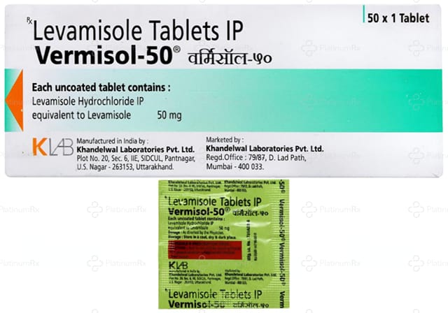Vermisol 50mg Tablet 1s