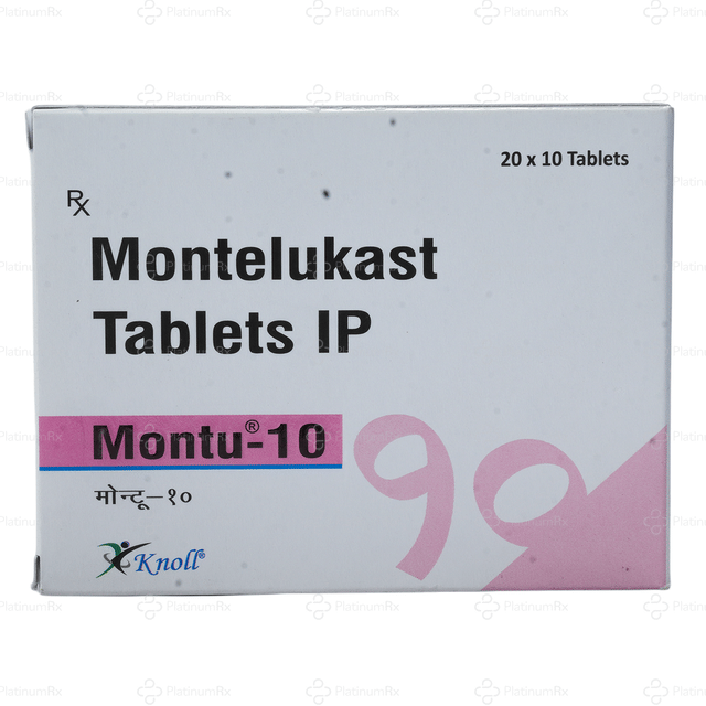 Montu 10mg Tablet 10s