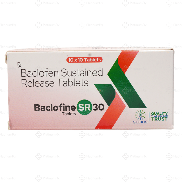 Baclofine SR 30mg Tablet 10s