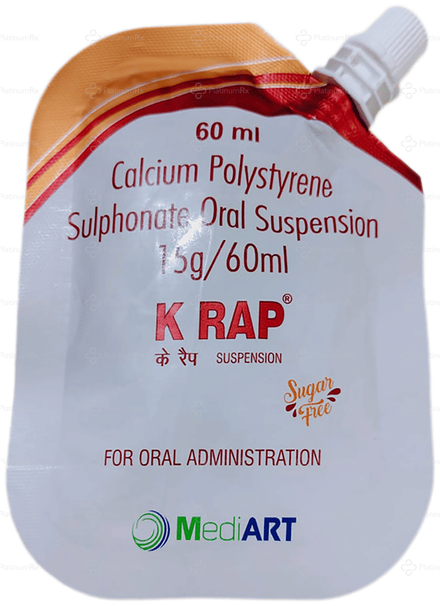 K Rap 15gm Sugar Free Oral Suspension 60ml