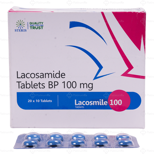 Lacosmile 100mg Tablet 10s