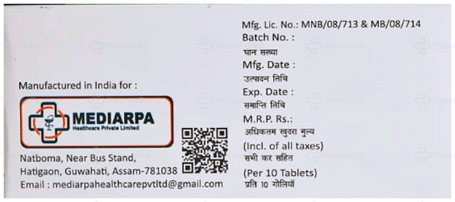 Levarpa M 5/10mg Tablet 10s