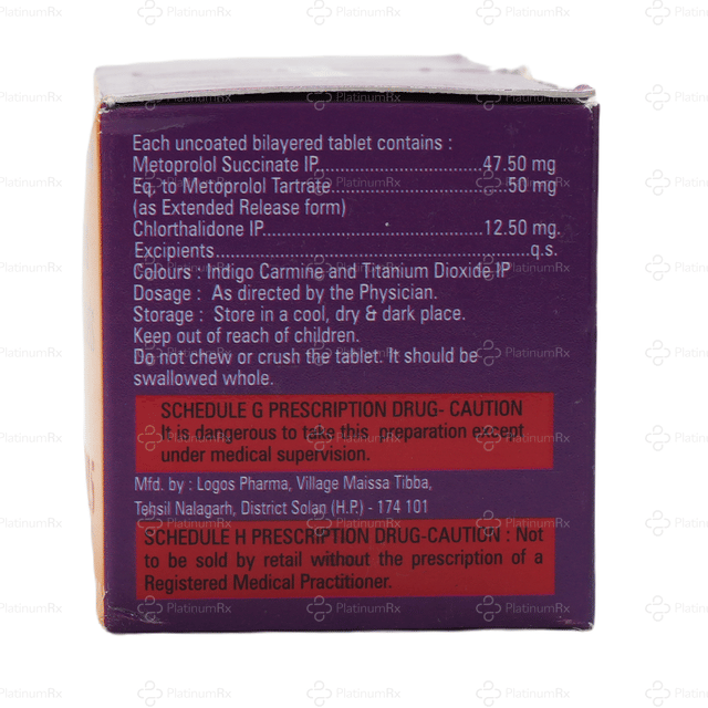 Metopole CT 50/12.5mg Tablet ER 10s