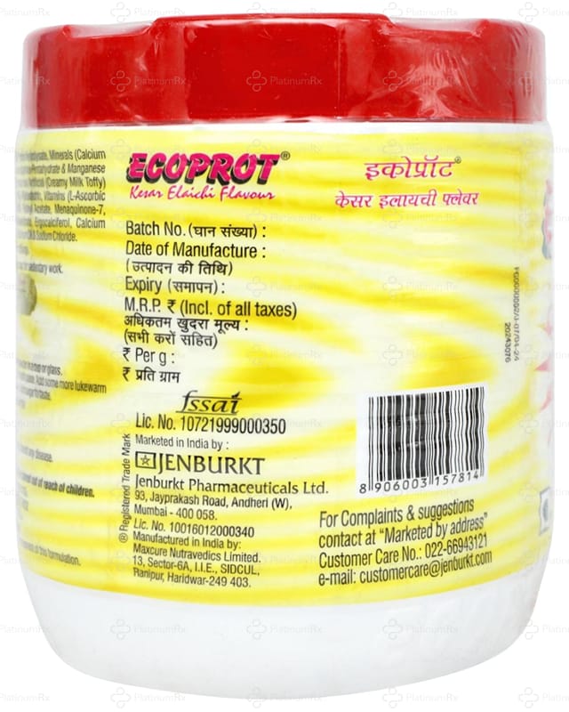 Ecoprot Protein Powder Kesar Elaichi 200gm