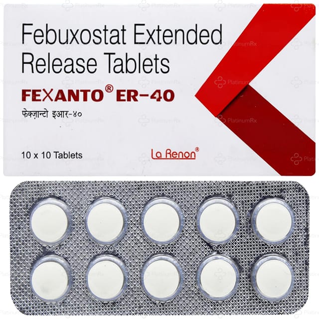 Fexanto ER 40mg Tablet 10s