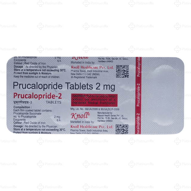 Prucalopride 2mg Tablet 10s
