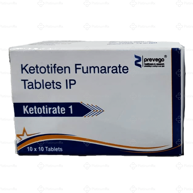 Ketotirate 1 Tablet 10S