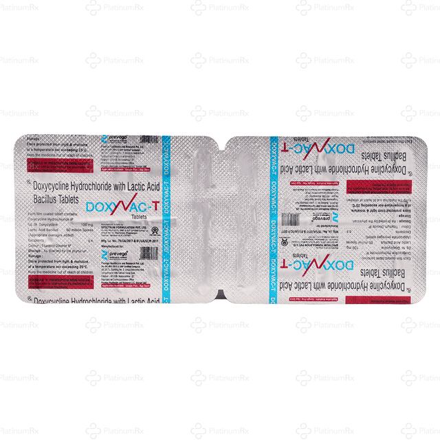 Doxyvac T 100/60M Spores Tablet 8s