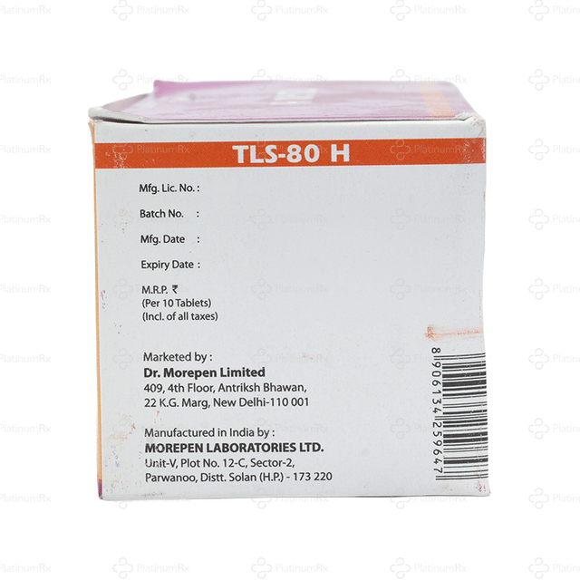 TLS 80 H 12.5/80mg Tablet 10s