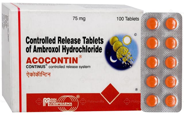 Acocontin 75mg Tablet CR 10s