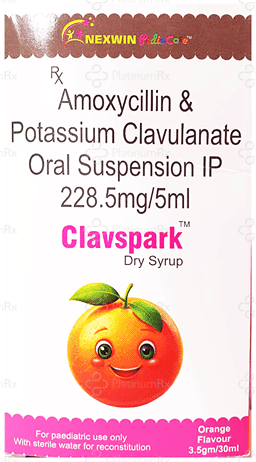 Clavspark 200/28.5mg Orange Oral Suspension 30ml