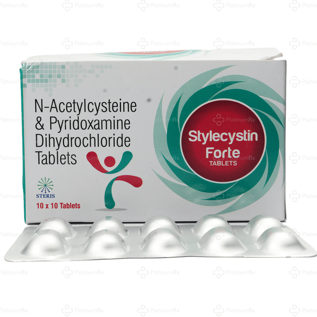 Stylecystin Forte 300/75mg Tablet 10s
