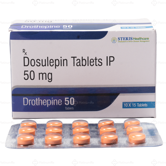 Drothepine 50mg Tablet 15s