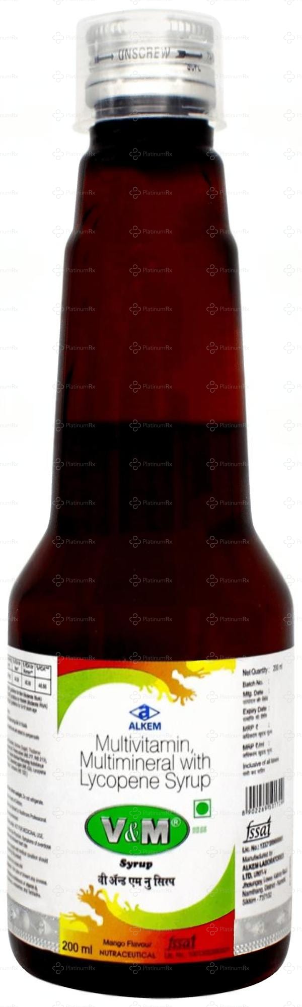 V&M Nu Syrup 200ml