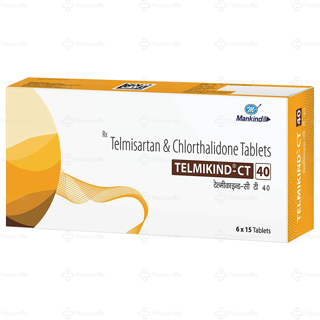 Telmikind CT 40/12.5mg Tablet 15s