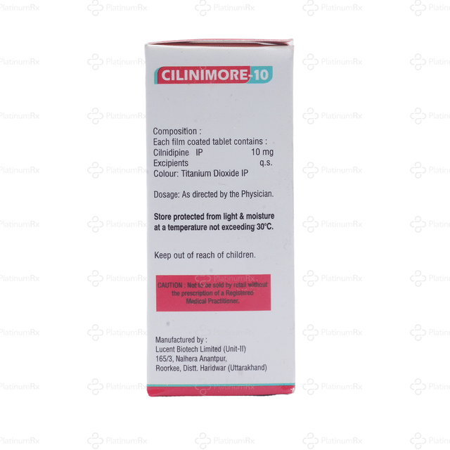 Cilinimore 10mg Tablet 10s