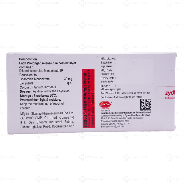 5 Mono 30mg SR Tablet 10s