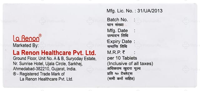 Fexanto ER 40mg Tablet 10s
