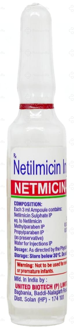 Netmicin 300mg Injection 3ml