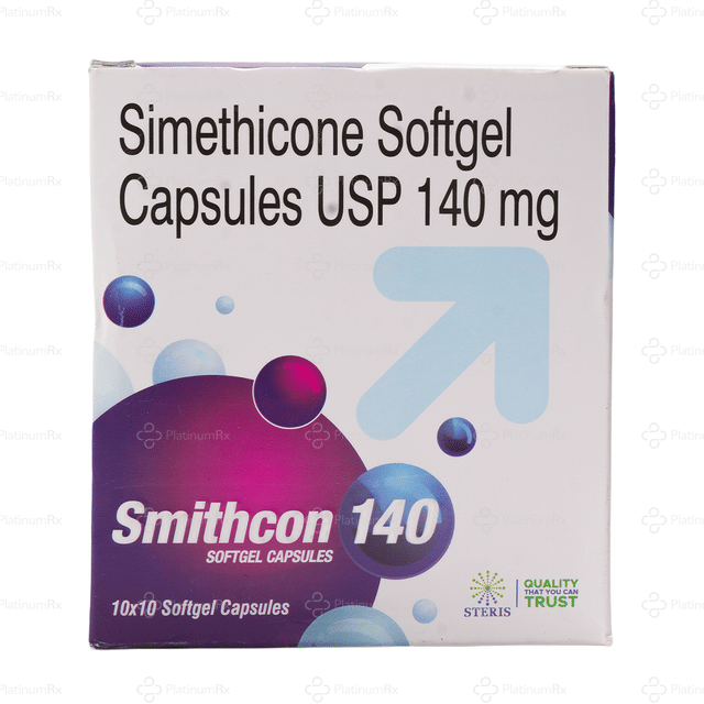 Smithcon 140mg Softgel Capsule 10s
