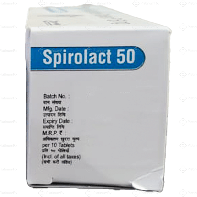 Spirolact 50mg Tablet 10s